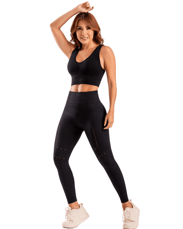 Leggins Seamless Deportivo Tipo RIB BUCOS 594