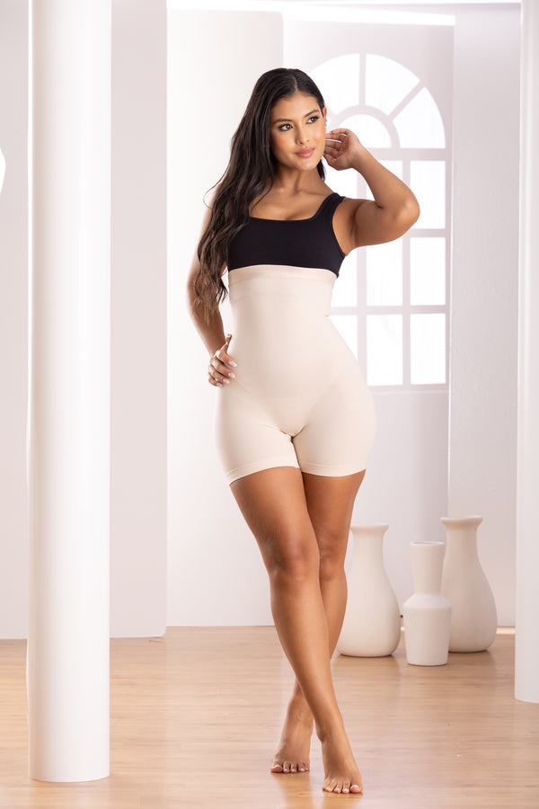 Faja Short Moldeadora Seamless · Compresión Media · RafOver