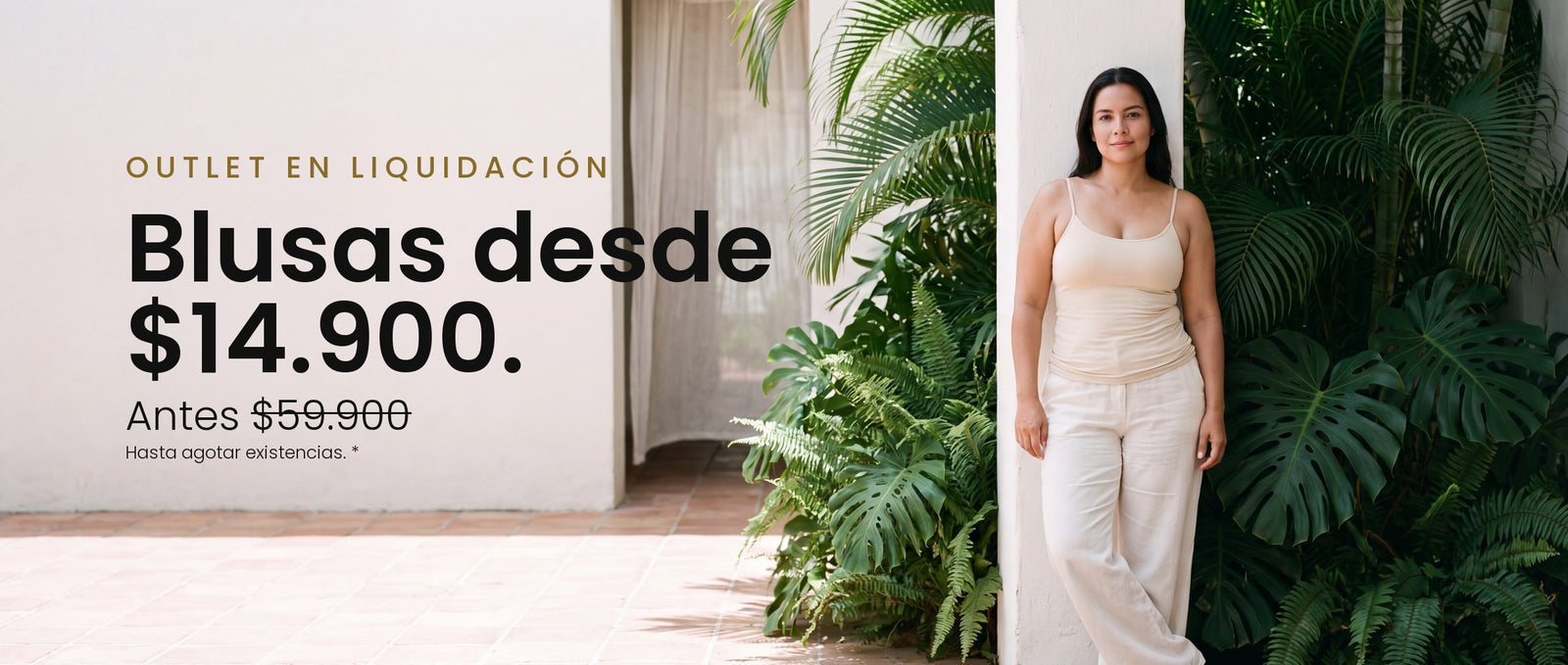 Blusas desde $14.900 — outlet en liquidación RafOver